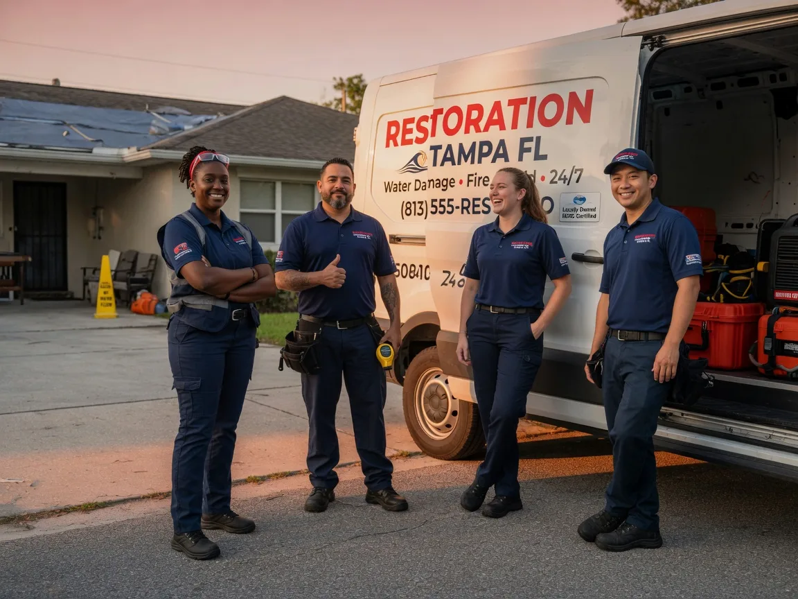 Water Damage Restoration company in Anderson, TX